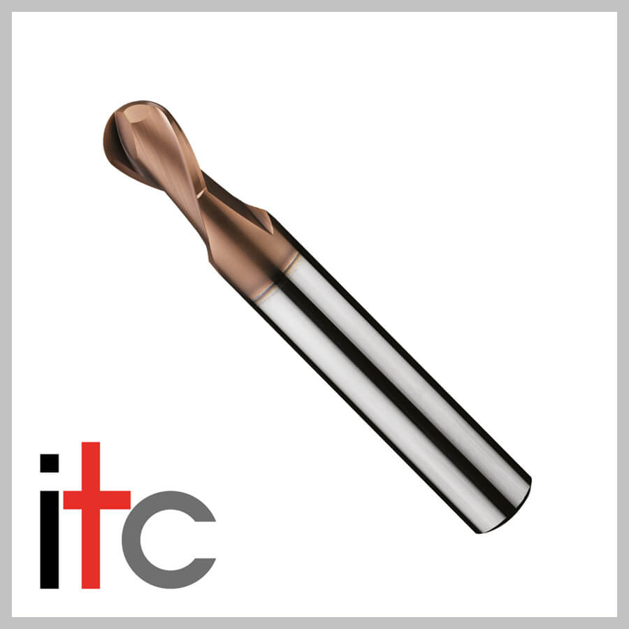 1MM 2 FLT STUB B/N E/MILL + CUPRO COAT FOR HARD MACHINING